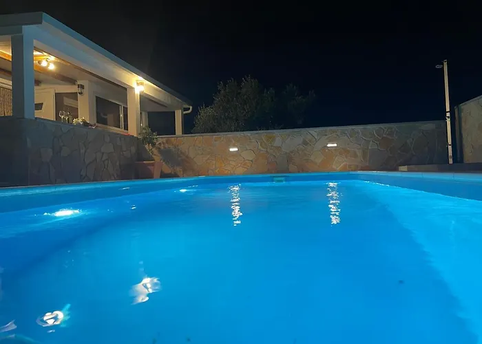 With Private Pool And Mini Golf Fjaka, Zadar Region